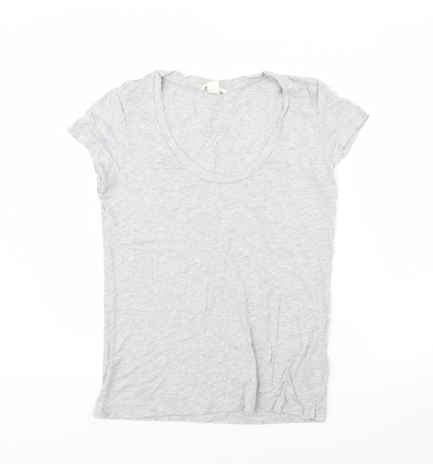 H&M Womens Grey   Basic T-Shirt Size S