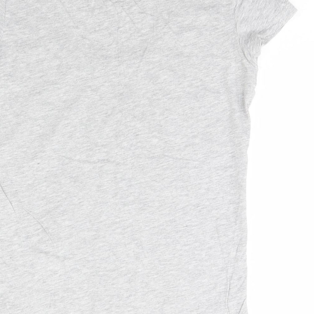 H&M Womens Grey   Basic T-Shirt Size S