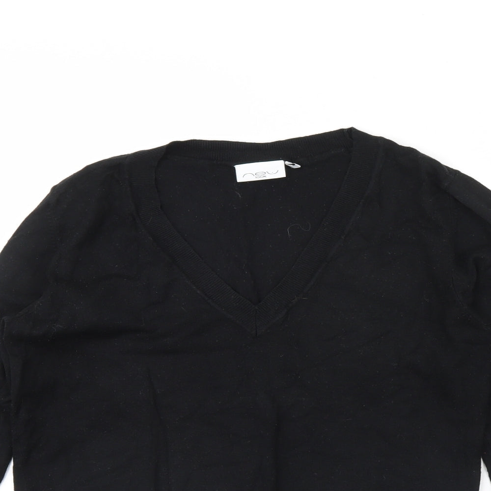 New Look Womens Black   Pullover Jumper Size 12