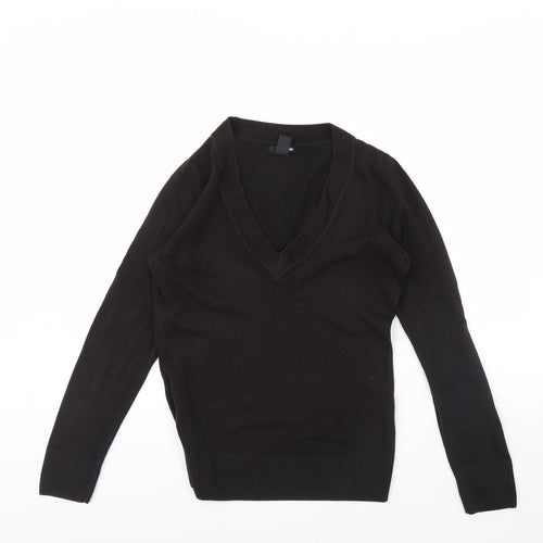 H&M Womens Black   Pullover Jumper Size M