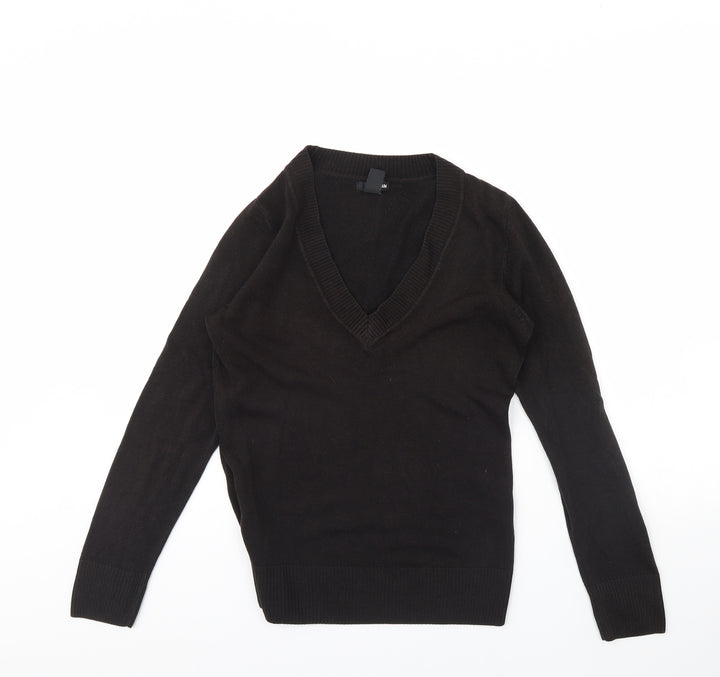 H&M Womens Black   Pullover Jumper Size M