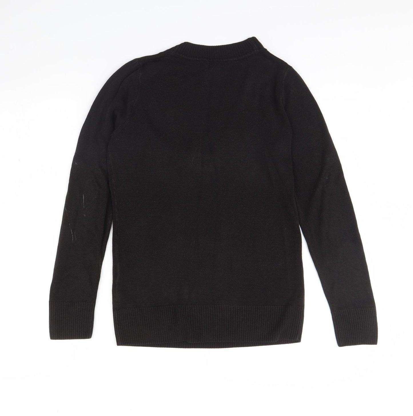 H&M Womens Black   Pullover Jumper Size M