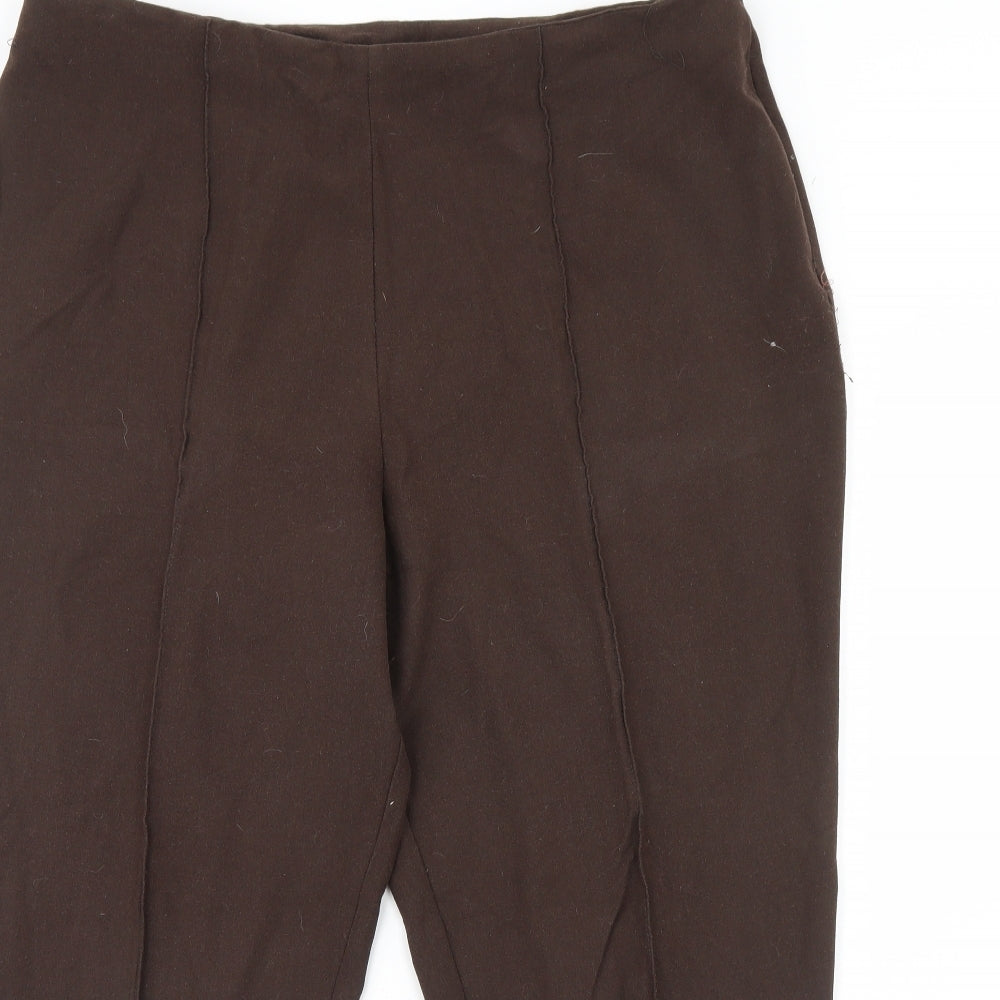 Essentials Womens Brown   Trousers  Size 20 L26 in