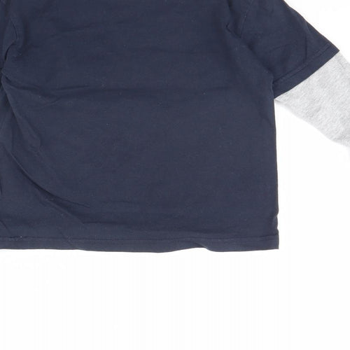 Urban dept Boys Blue   Basic T-Shirt Size 4 Years  - Tractor
