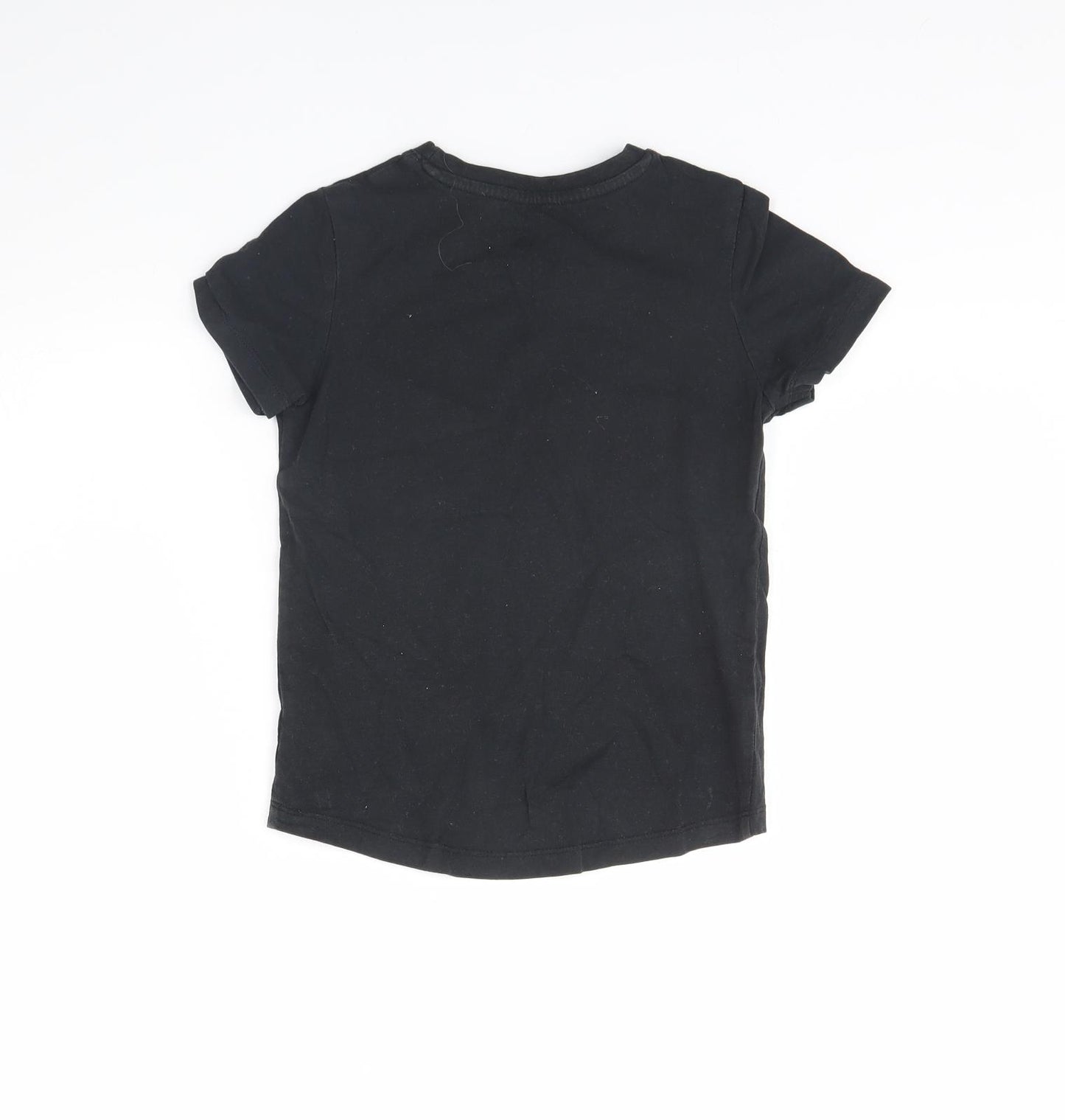 Nutmeg Boys Black   Basic T-Shirt Size 5 Years