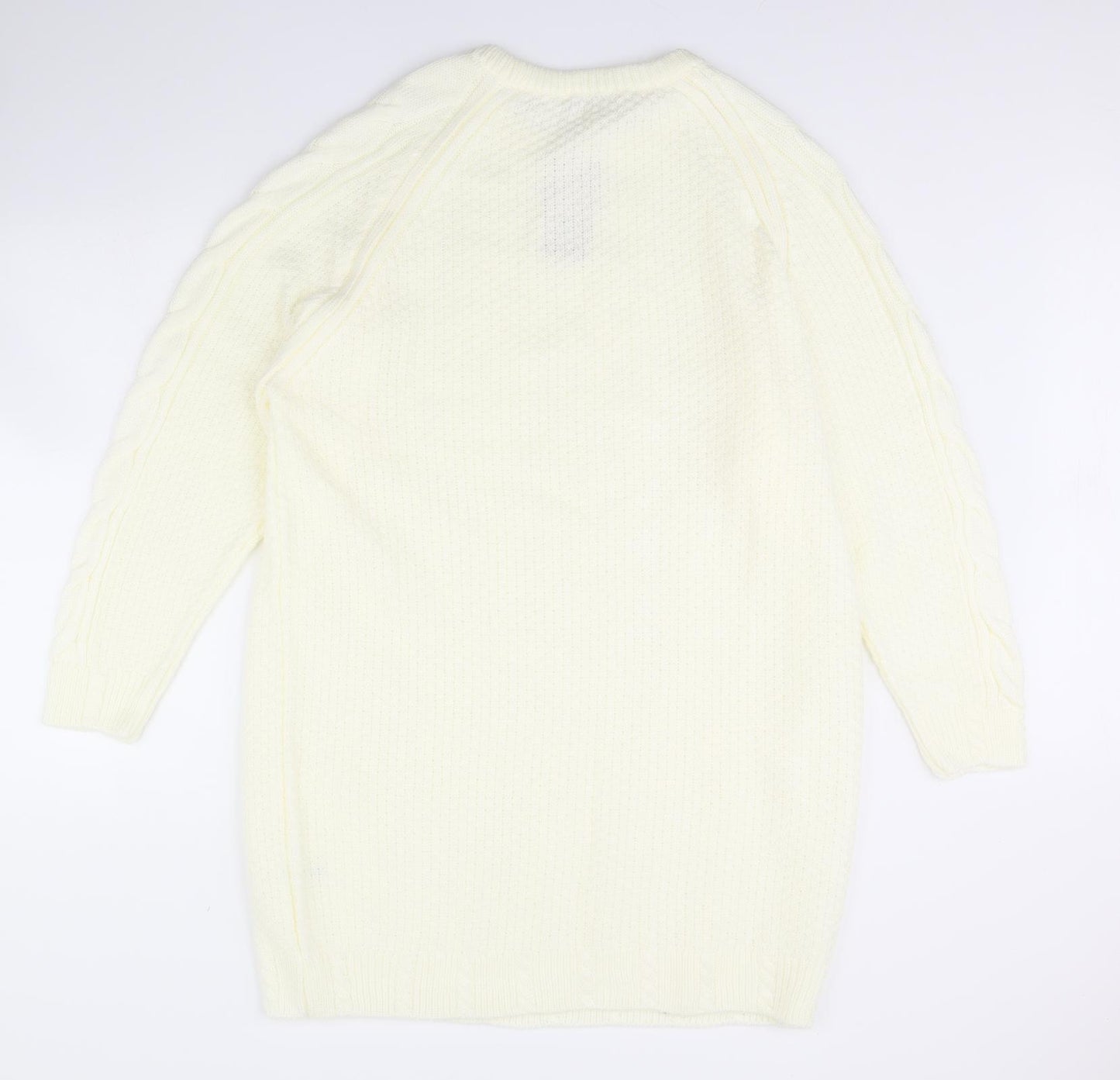 TU Womens Ivory   Jumper Dress  Size XL