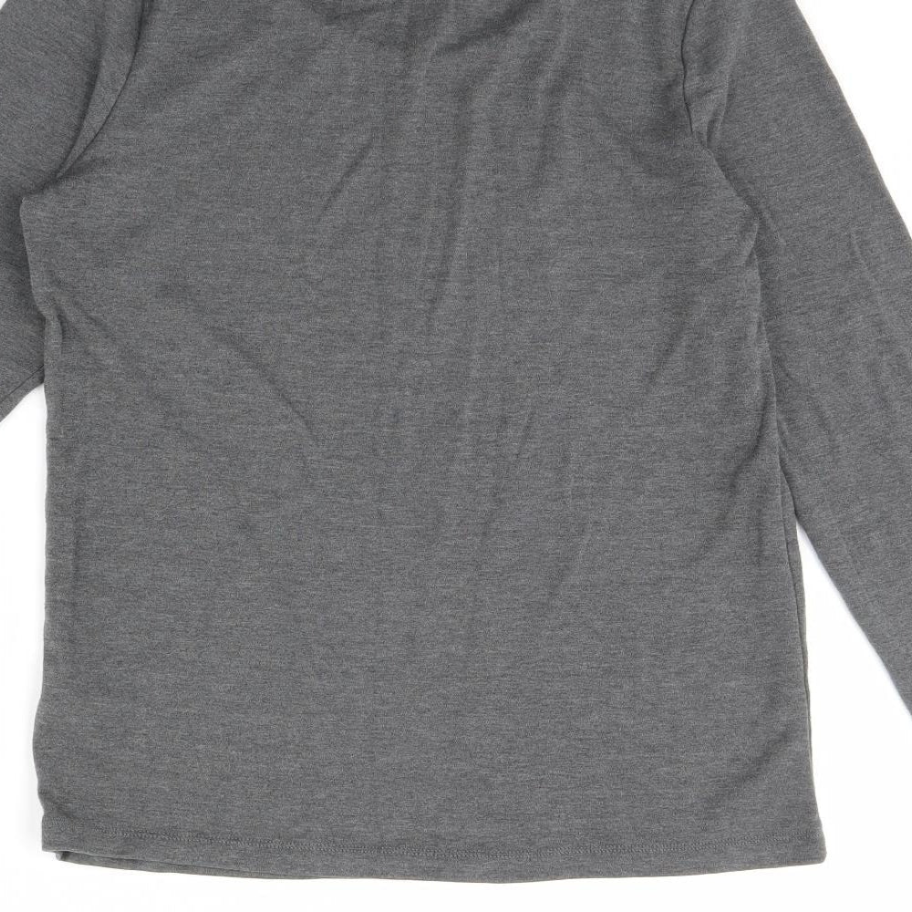 Heatgen Womens Grey   Basic T-Shirt Size 20