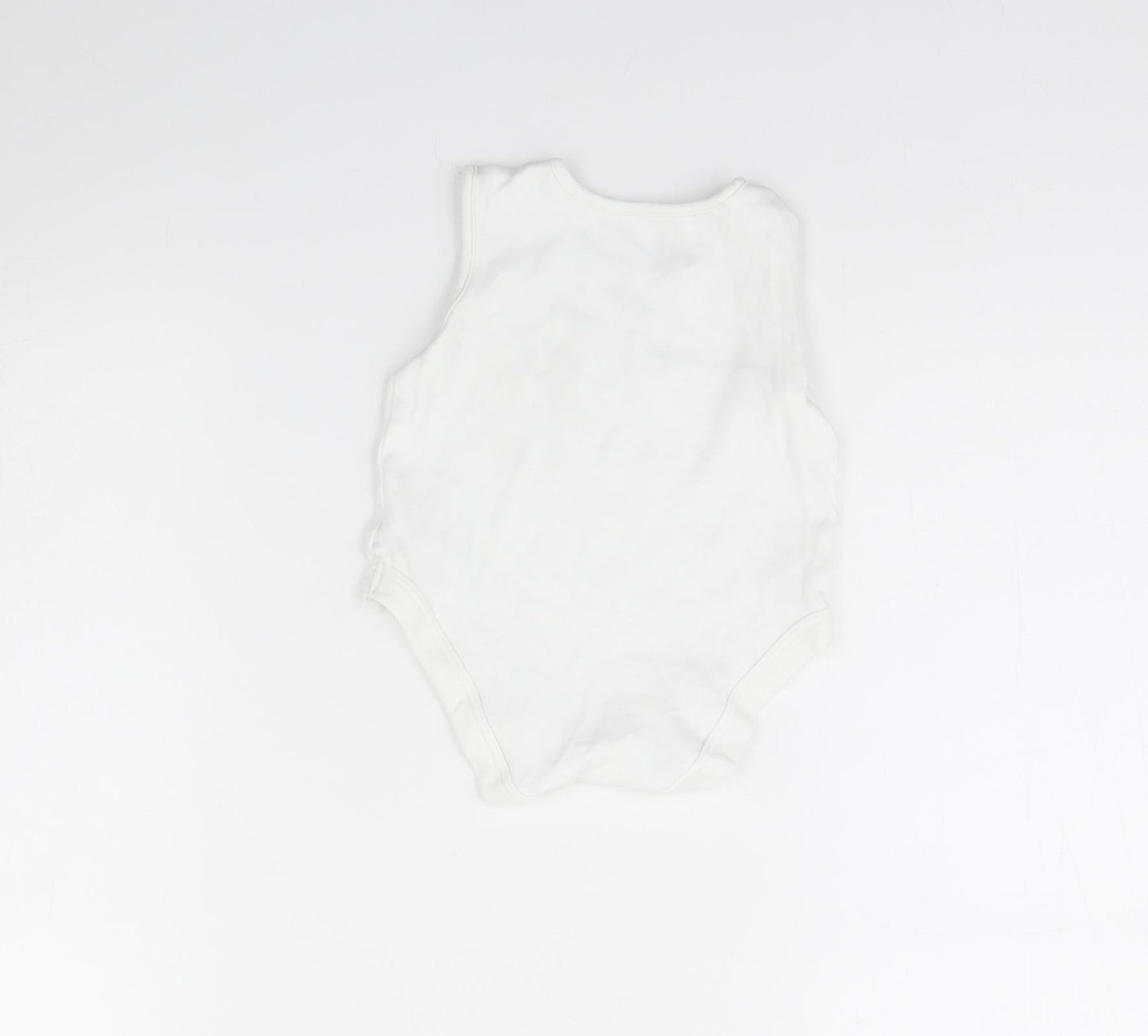 George Baby White   Babygrow One-Piece Size 18 Months