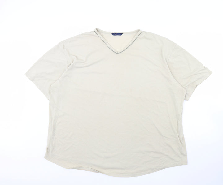 Cast coast Womens Beige   Basic T-Shirt Size 26