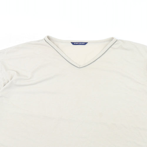 Cast coast Womens Beige   Basic T-Shirt Size 26