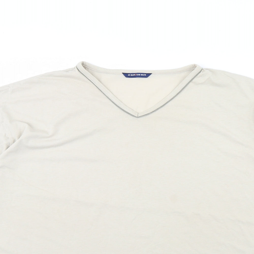Cast coast Womens Beige   Basic T-Shirt Size 26