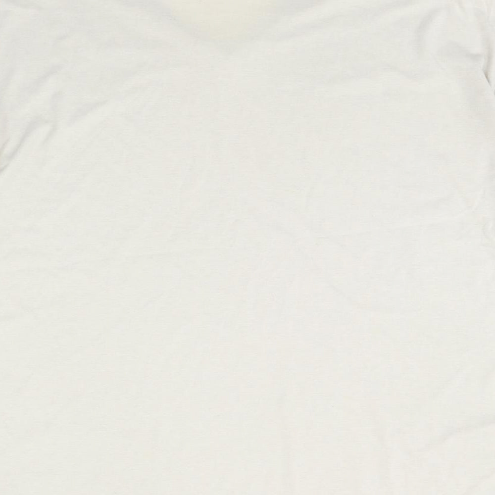 Cast coast Womens Beige   Basic T-Shirt Size 26
