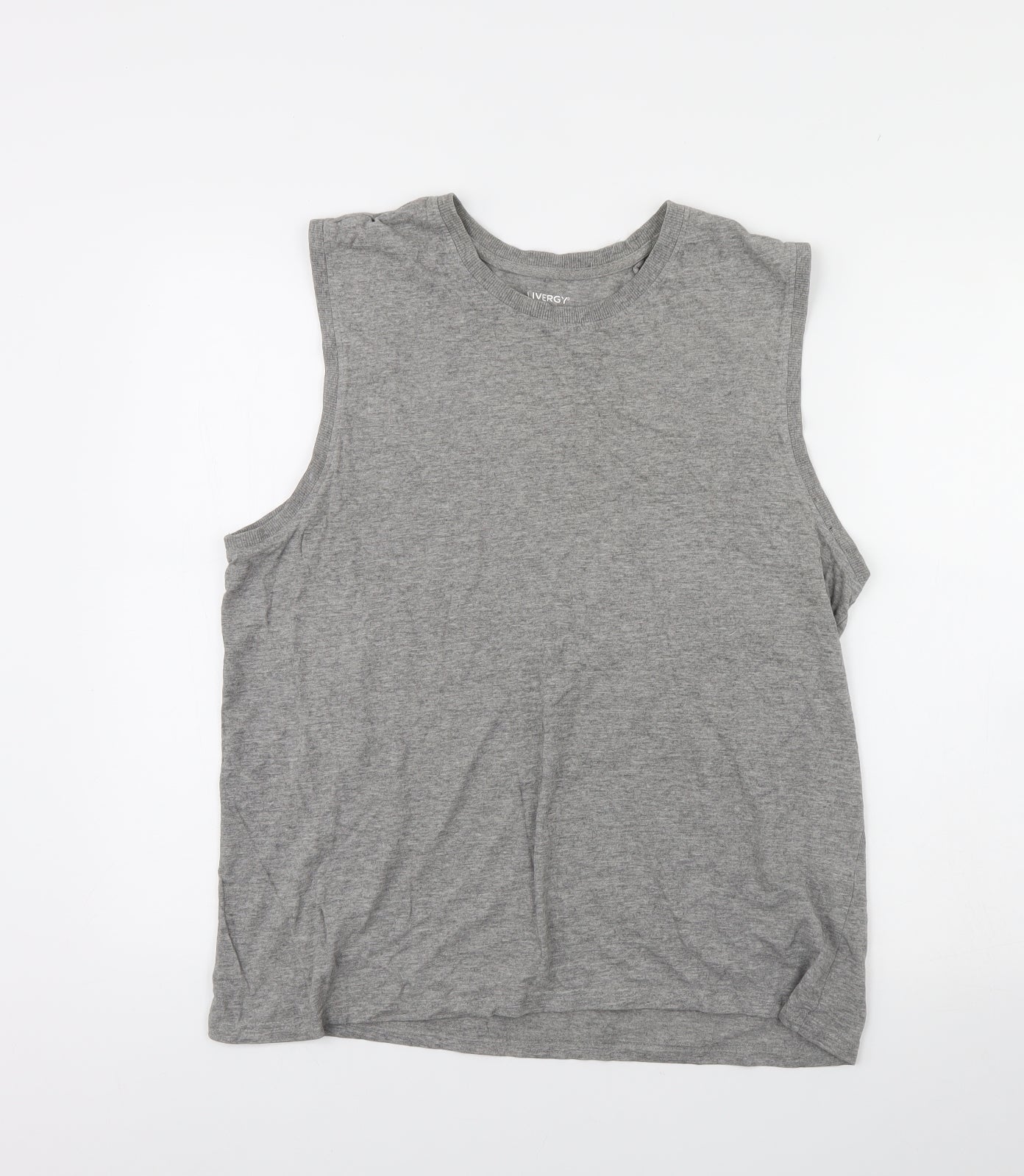 Livergy Mens Grey    T-Shirt Size L