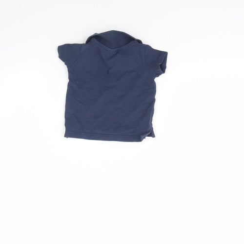 F&F Baby Blue   Basic Polo Size 3-6 Months