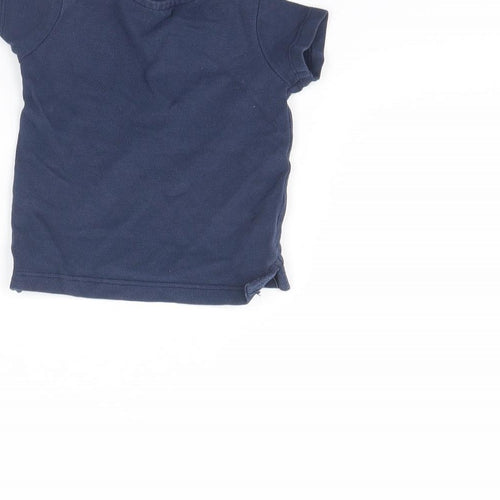 F&F Baby Blue   Basic Polo Size 3-6 Months