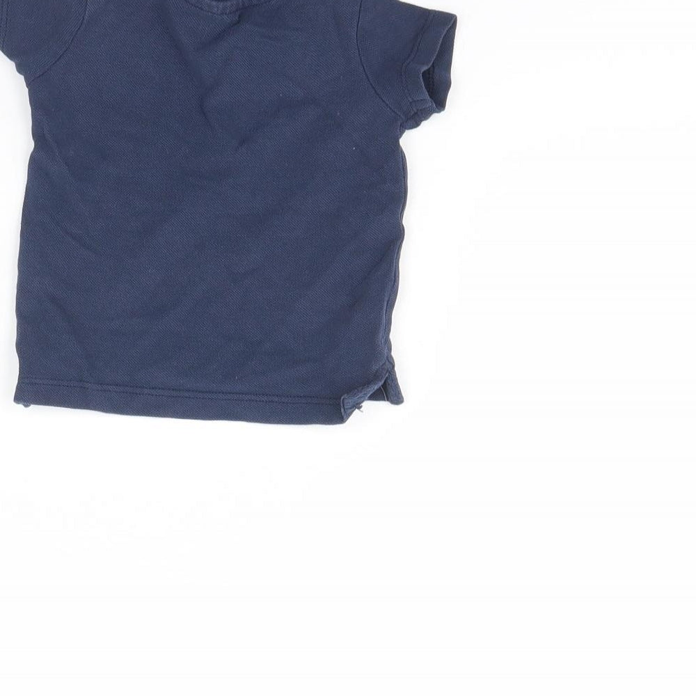 F&F Baby Blue   Basic Polo Size 3-6 Months