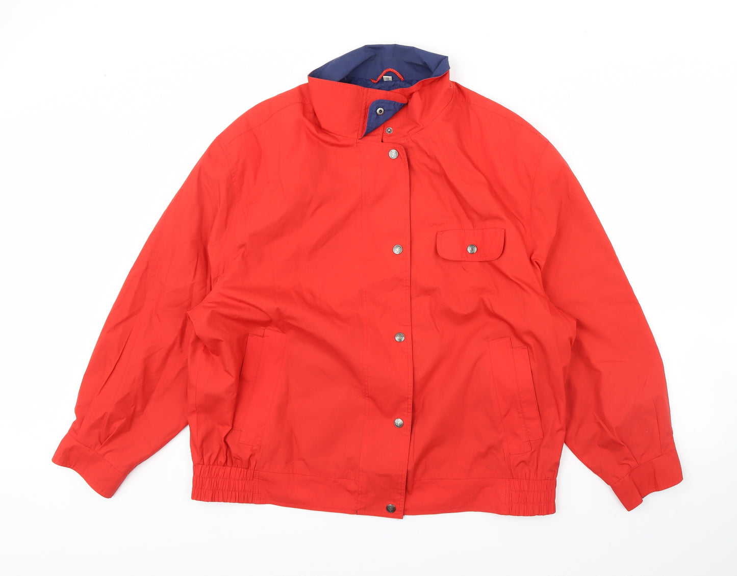 Telemac Womens Red   Rain Coat Coat Size 18