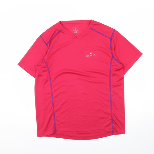 Higear Womens Pink   Basic T-Shirt Size 10