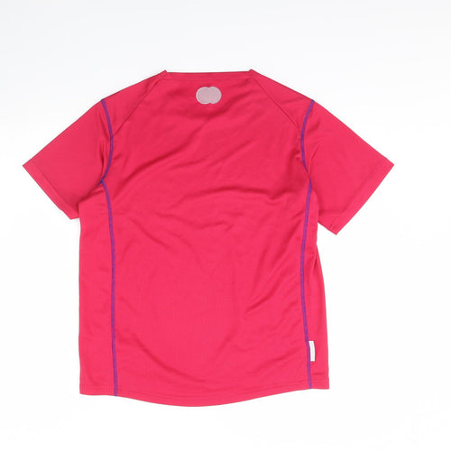 Higear Womens Pink   Basic T-Shirt Size 10