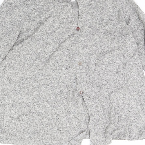 Coin  Womens Grey   Pullover Jumper Size L
