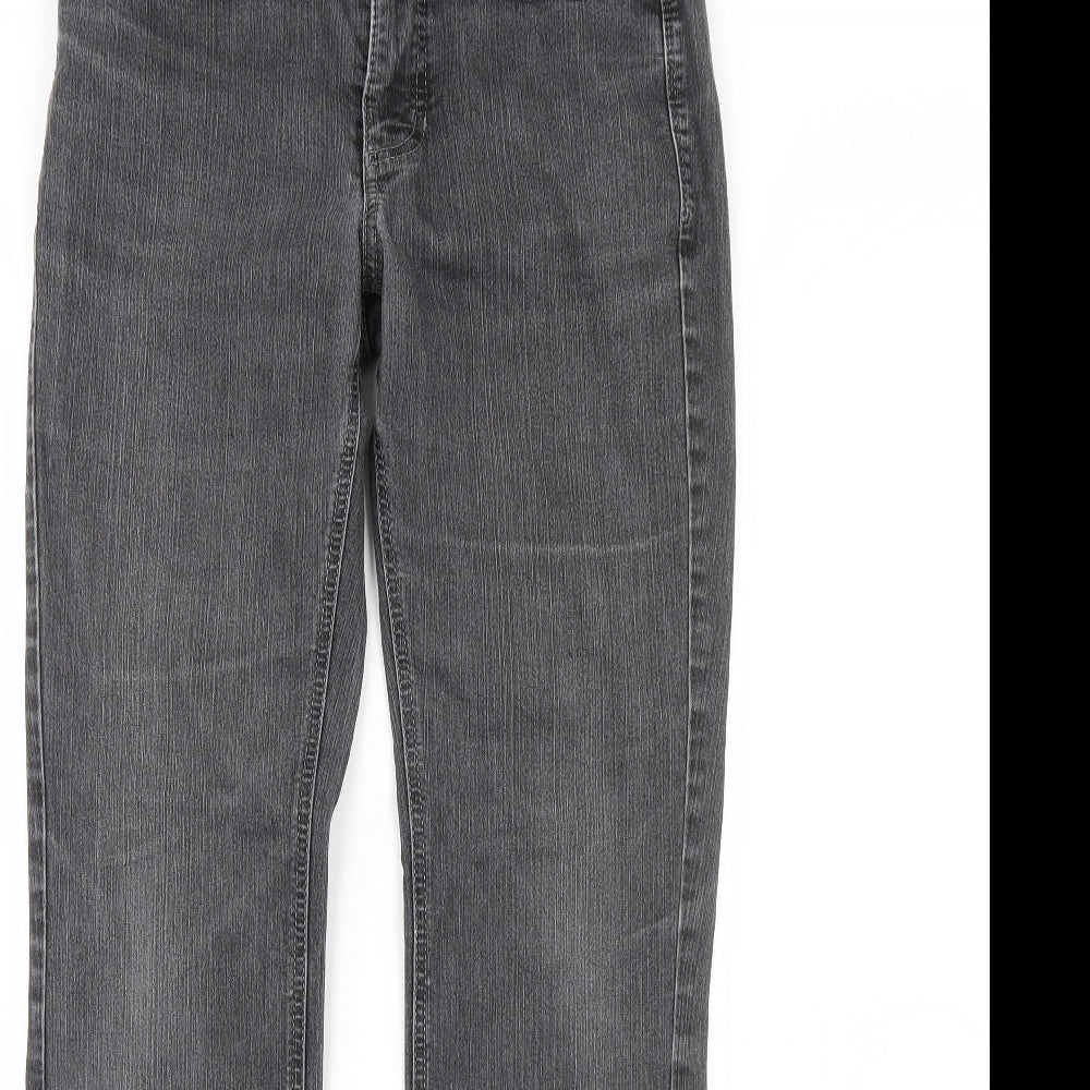 Mac Womens Black  Denim Straight Jeans Size 36 L36 in