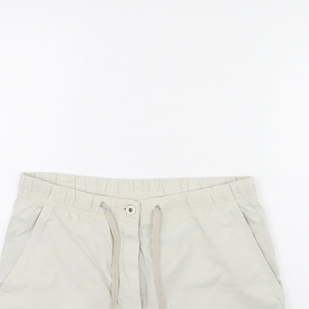Preworn Womens Ivory   Chino Shorts Size 32 in