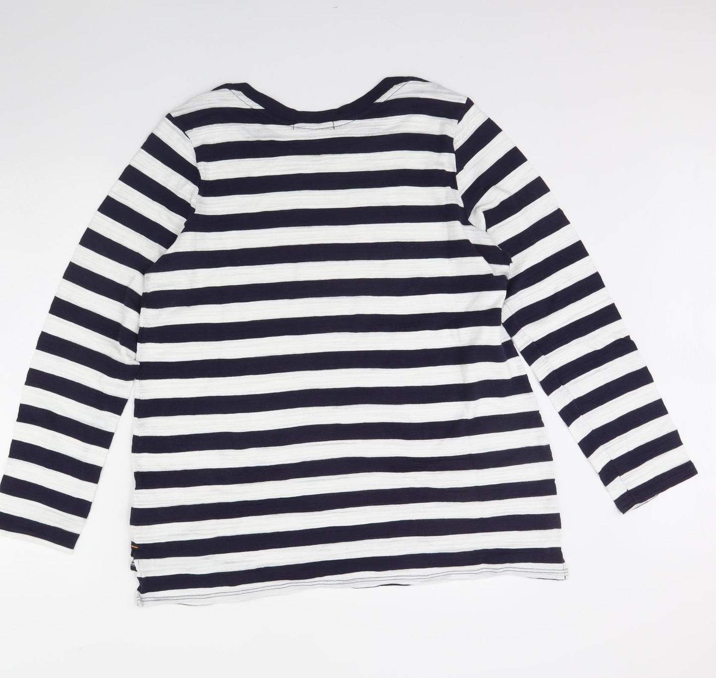 NEXT Womens Blue Striped  Basic T-Shirt Size 20