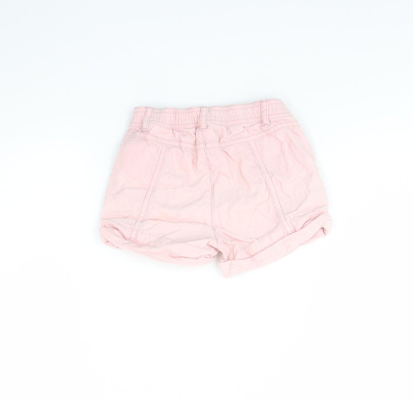 H&M Girls Pink  Corduroy Cropped Trousers Size 12 Months
