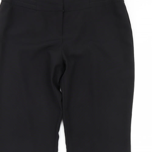 Evie Womens Black   Dress Pants Trousers Size 20 L30 in