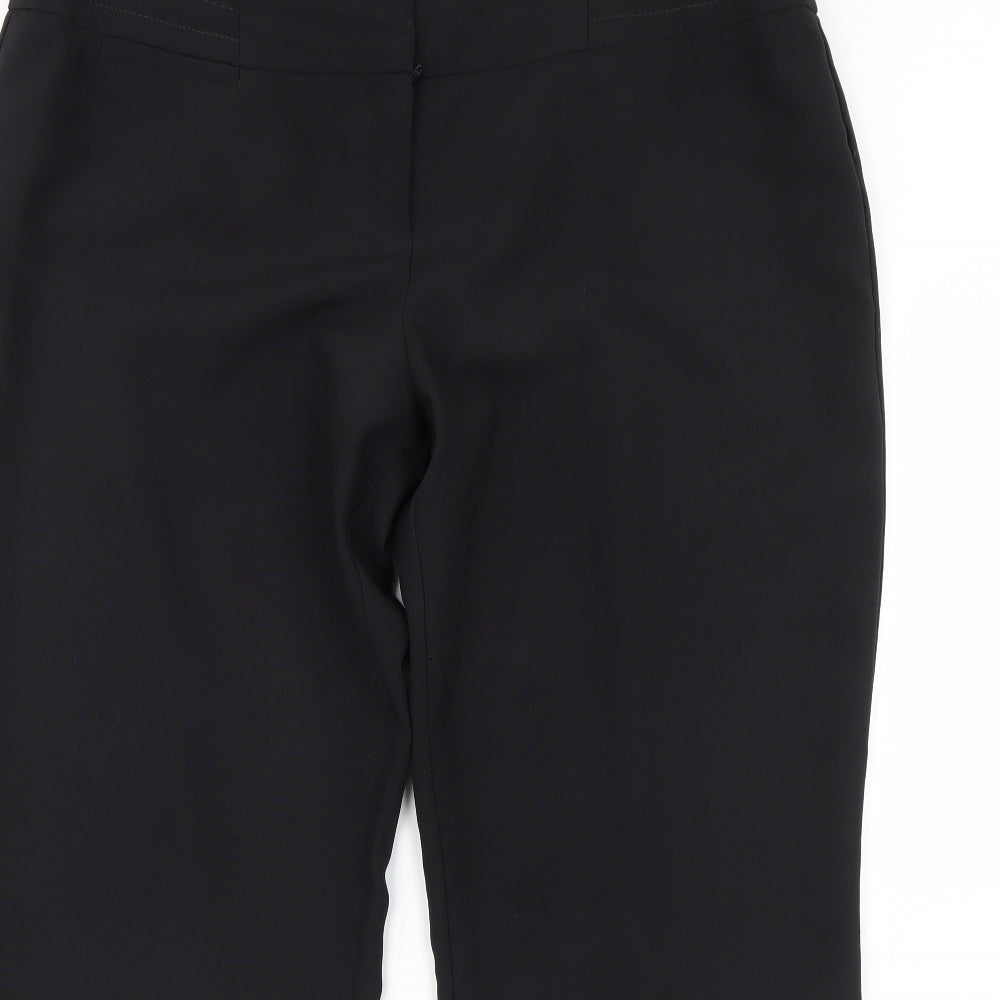 Evie Womens Black   Dress Pants Trousers Size 20 L30 in