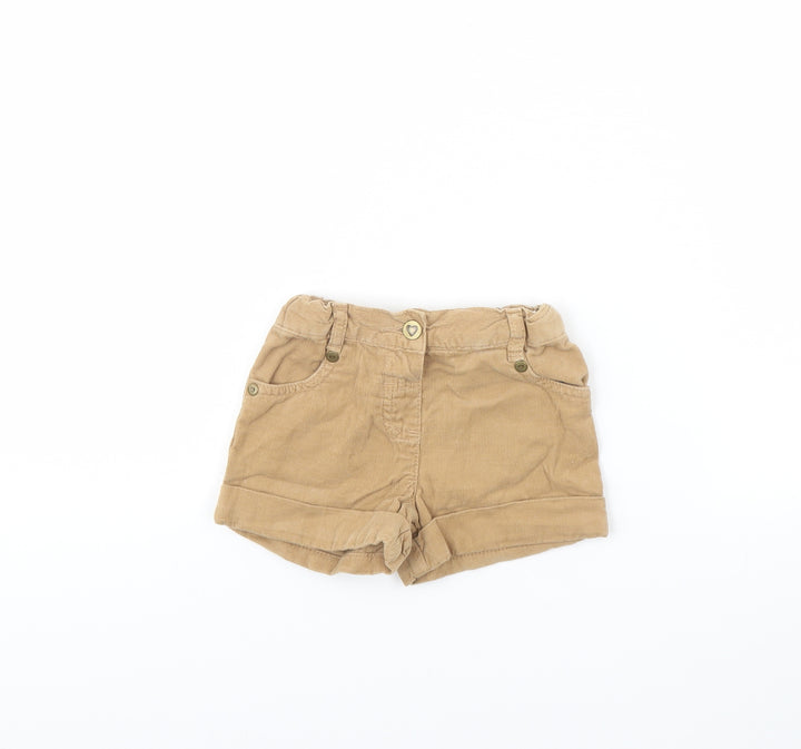 TU Girls Beige Corduroy Capri Jeans Size 12 Months