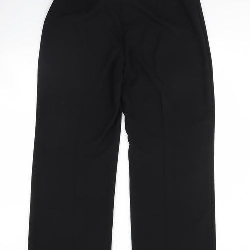 M&s Womens Black   Dress Pants Trousers Size 20 L30 in