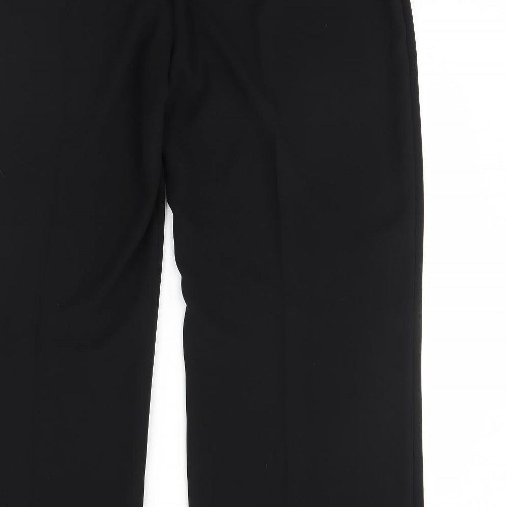 M&s Womens Black   Dress Pants Trousers Size 20 L30 in