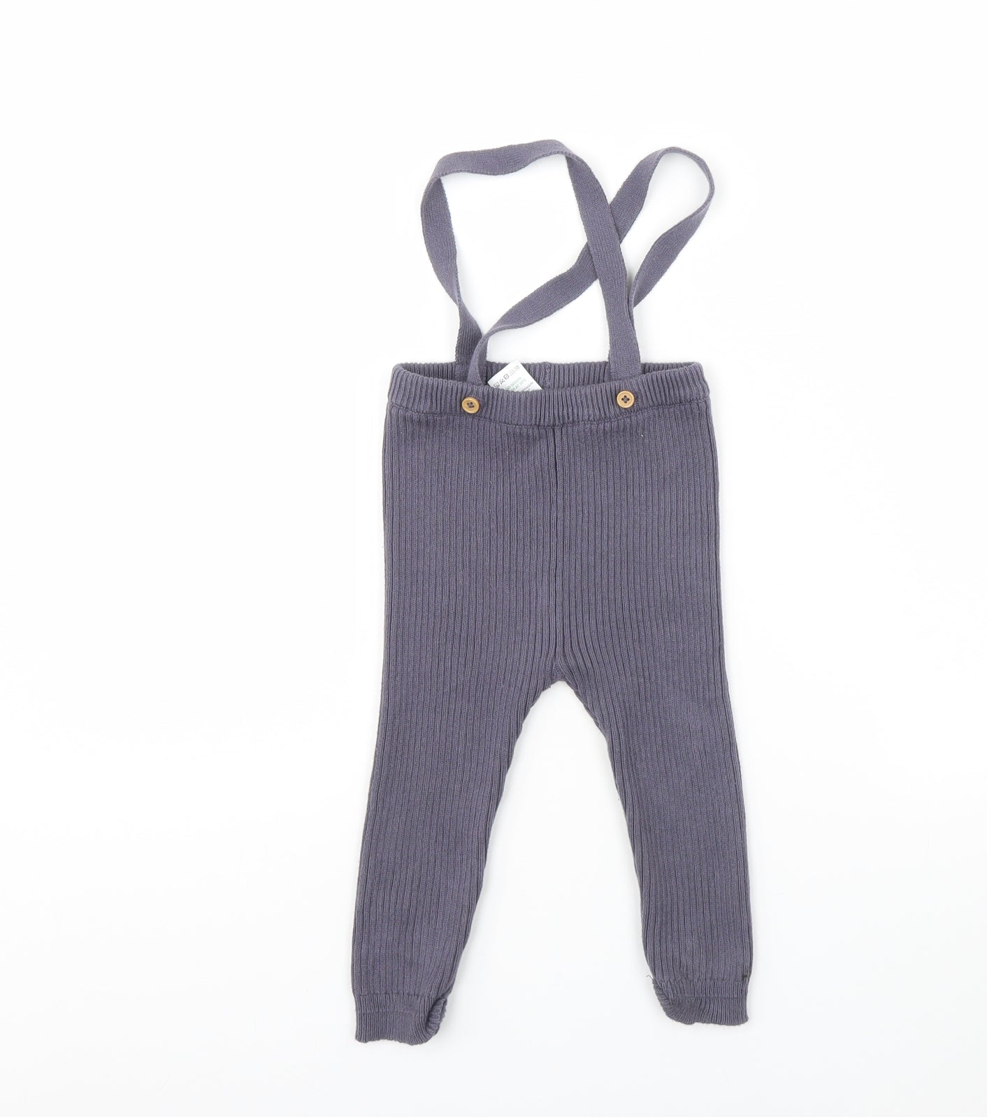 Preworn Girls Blue   Capri Trousers Size 9 Months