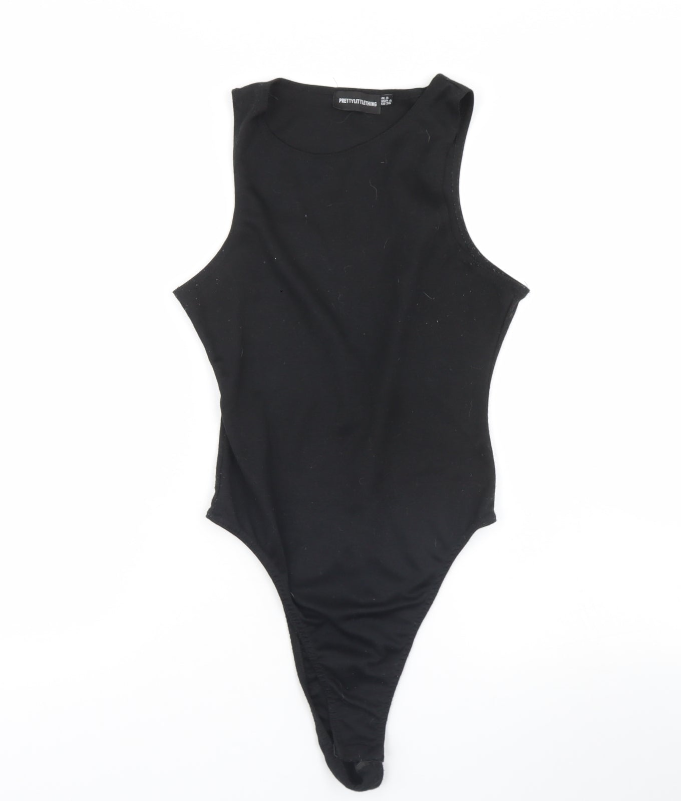 Pretty little thing Womens Black   Bodysuit One-Piece Size 8