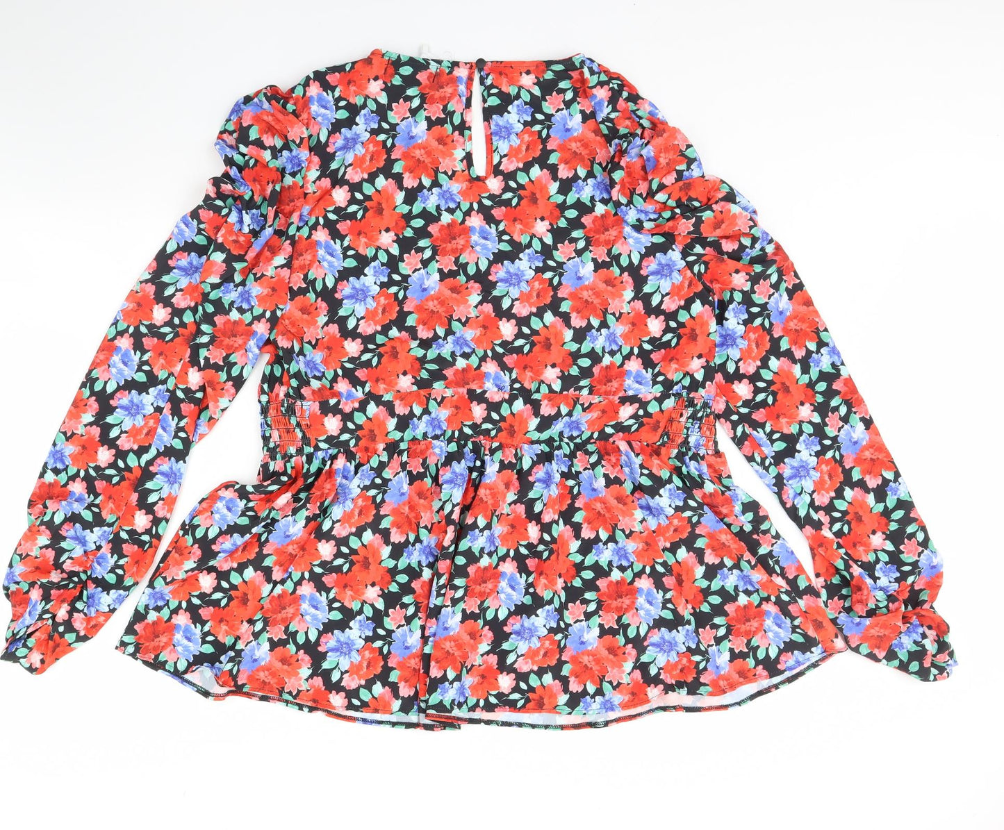 In the Style Womens Black Floral  Camisole Blouse Size 22