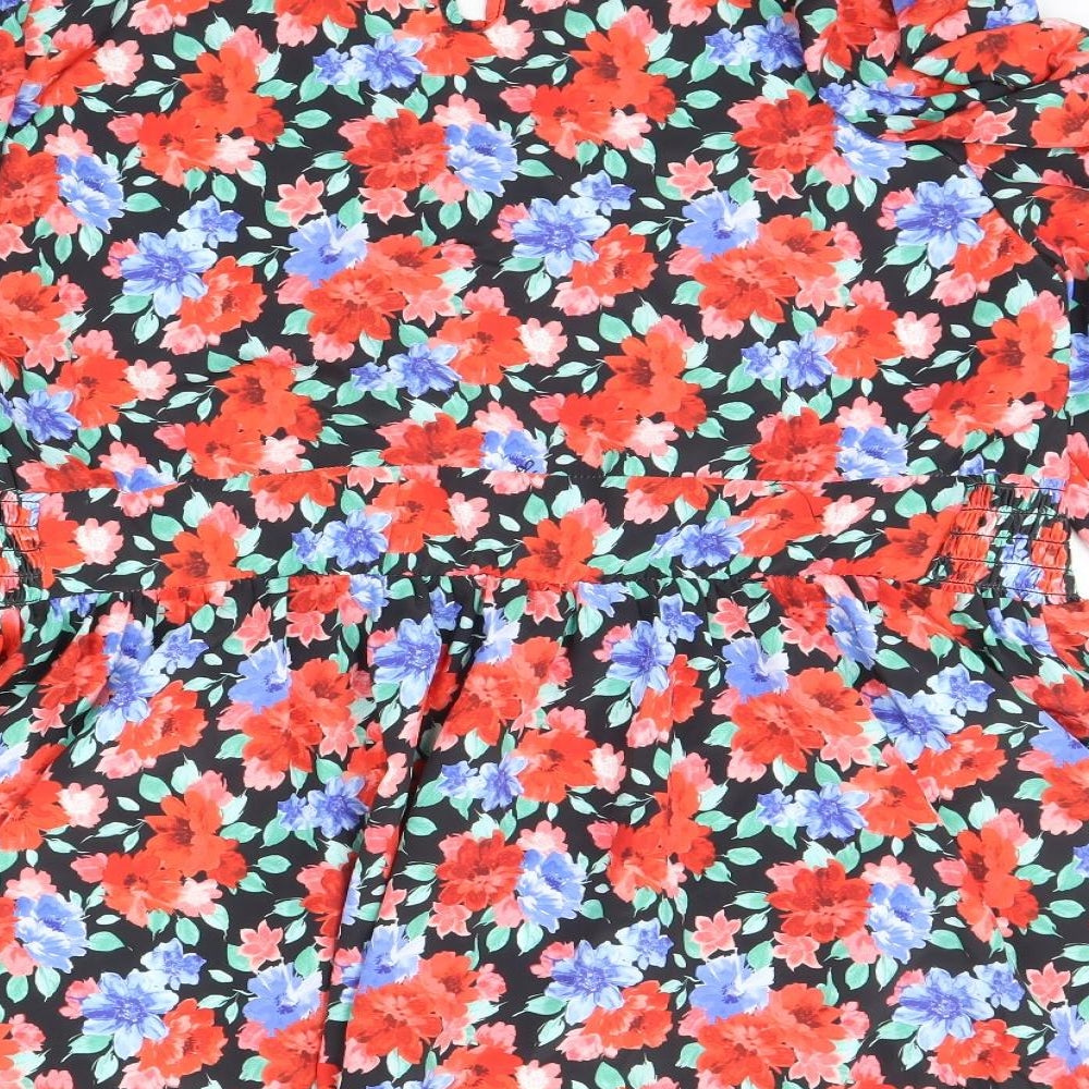 In the Style Womens Black Floral  Camisole Blouse Size 22
