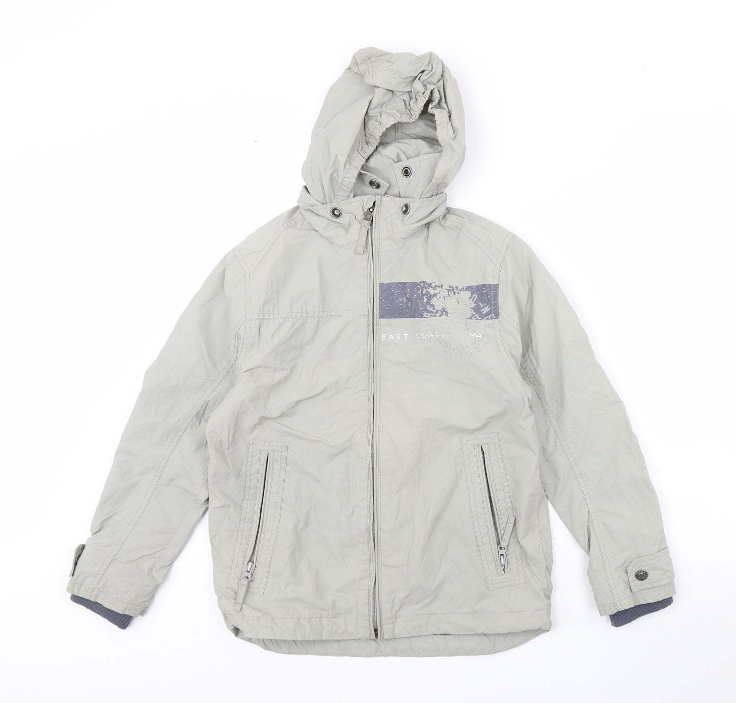 Timberland Boys Beige   Rain Coat Coat Size 10 Years