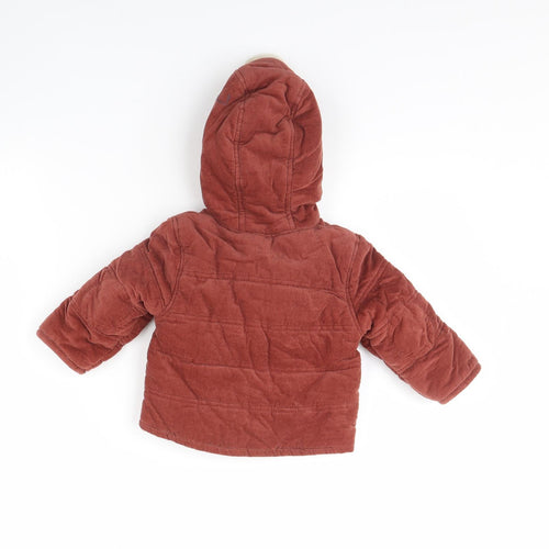 TU Baby Brown  Corduroy Jacket Coat Size 6-9 Months