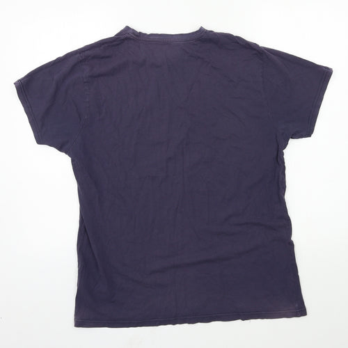Primark Mens Blue  Jersey  T-Shirt Size L  - Malibu