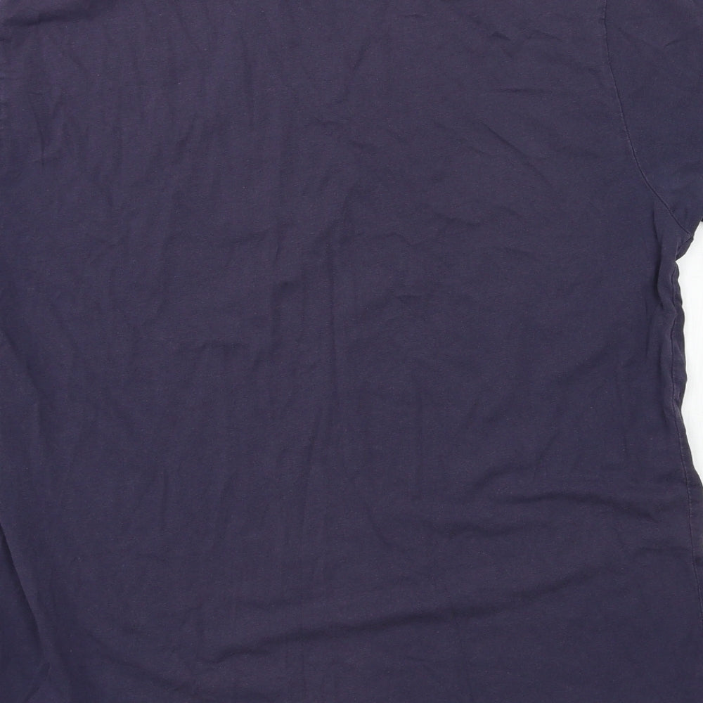 Primark Mens Blue  Jersey  T-Shirt Size L  - Malibu