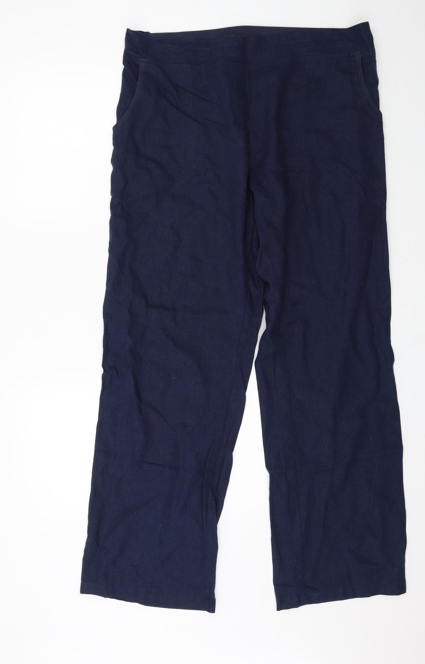 Preworn Womens Blue   Trousers  Size 38 L30 in