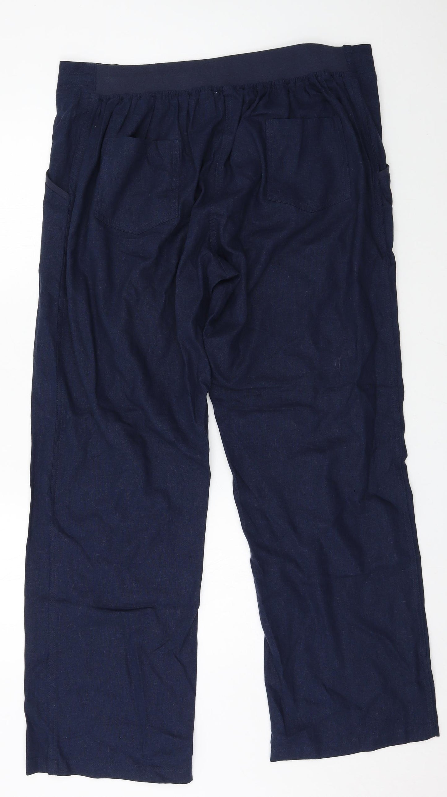 Preworn Womens Blue   Trousers  Size 38 L30 in