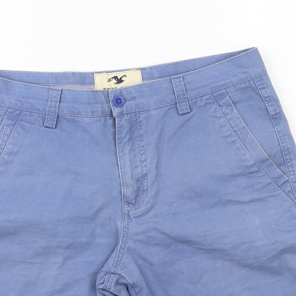 Free Bird Mens Blue   Chino Shorts Size 30 in