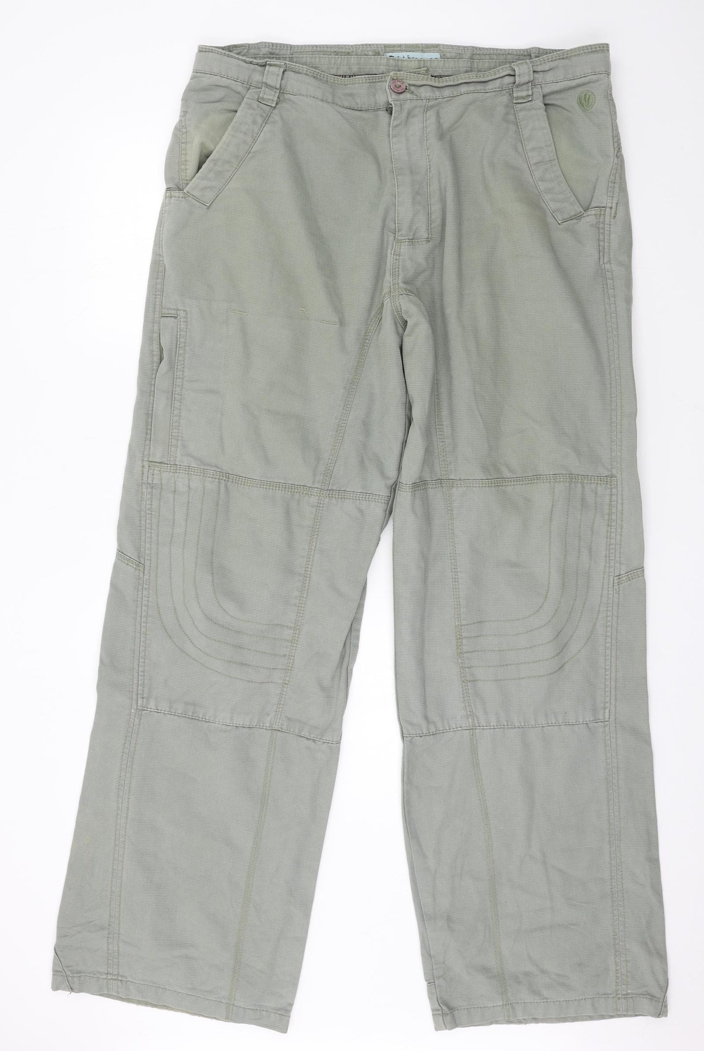 Fat Face Mens Green   Trousers  Size 38 in L33 in
