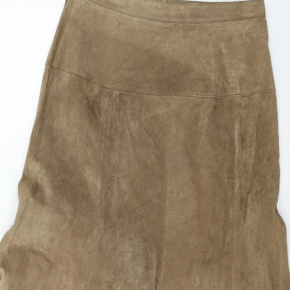 Spitalnick Womens Brown   Flare Skirt Size 32 in