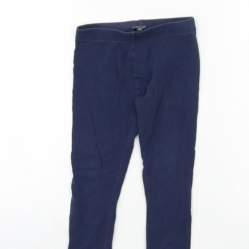 Maine Girls Blue  Jersey Jogger Trousers Size 3-4 Years