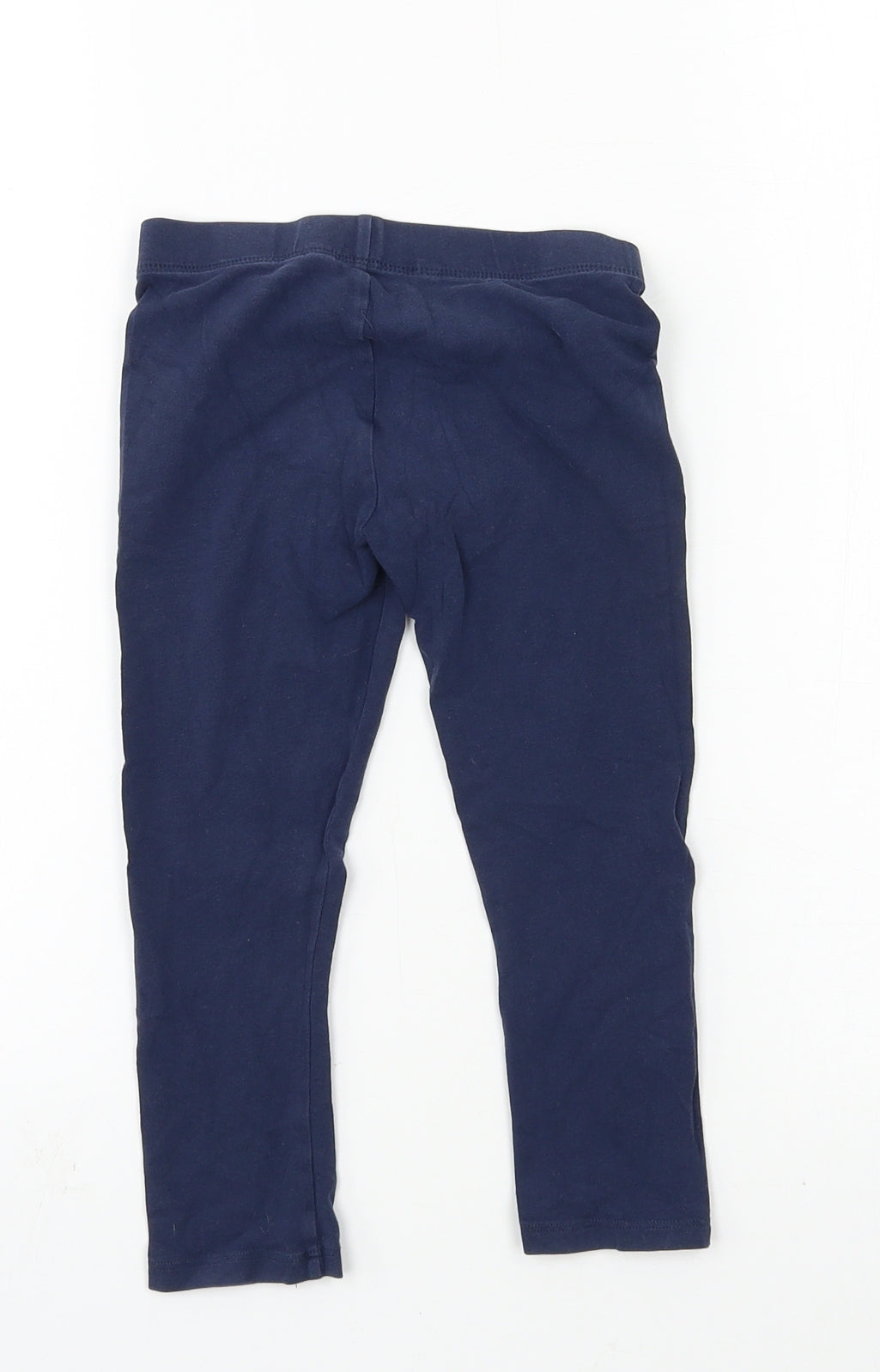 Maine Girls Blue  Jersey Jogger Trousers Size 3-4 Years