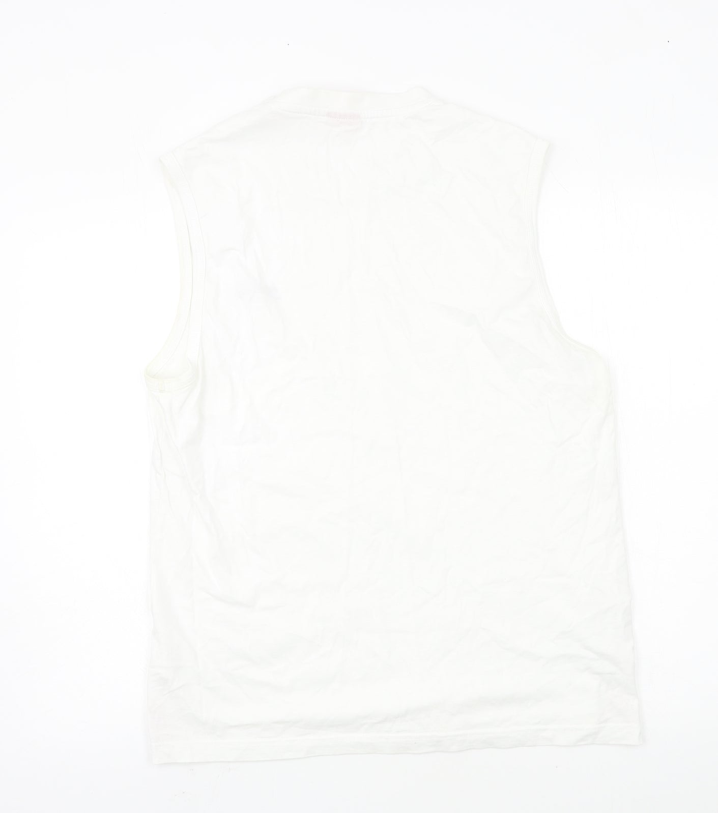 Slazenger Mens White  Jersey  T-Shirt Size M