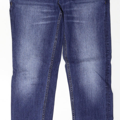 Burton Mens Blue  Denim Straight Jeans Size 30 in L30 in